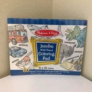 Melissa & Doug Jumbo Coloring Pad Book